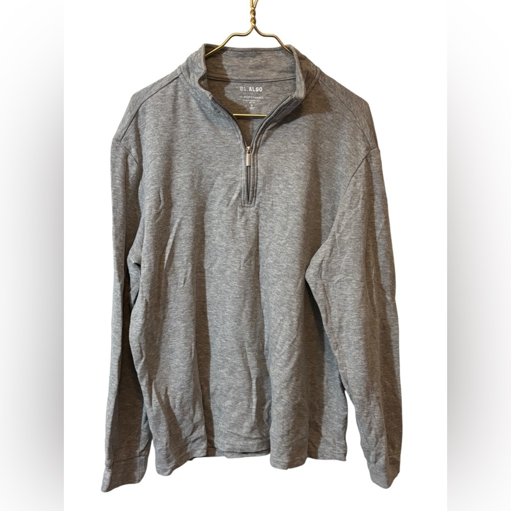01. ALGO | quarter zip pullover XL